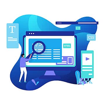 Web Development Illustration